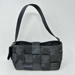 The Original Seat Belt Bag Black Baguette Shoulder